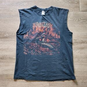 Y2K Krisiun Brazilian Death Metal Band Works Of Carnage Tshirt